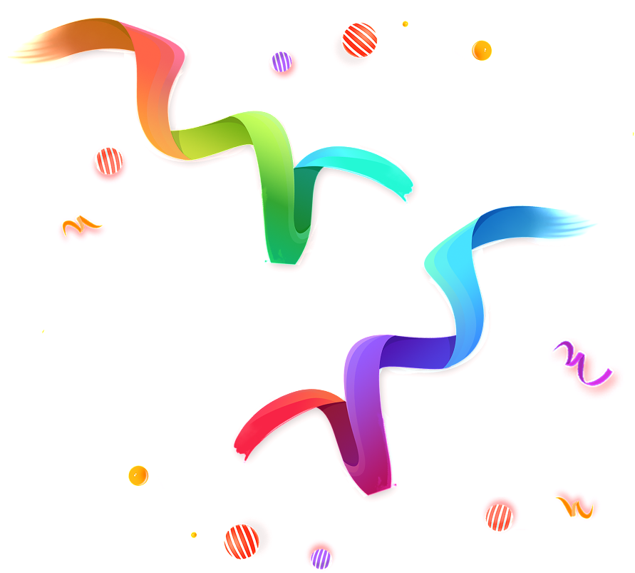 Double 11 Sale Ribbon Floating Image - Portable Network Graphics (1024x887), Png Download