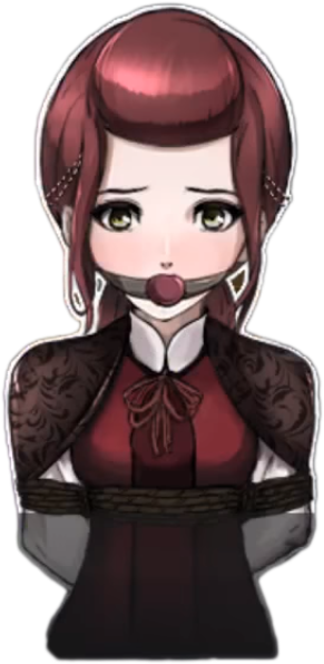 Cherisa In Distress - Cartoon (334x646), Png Download