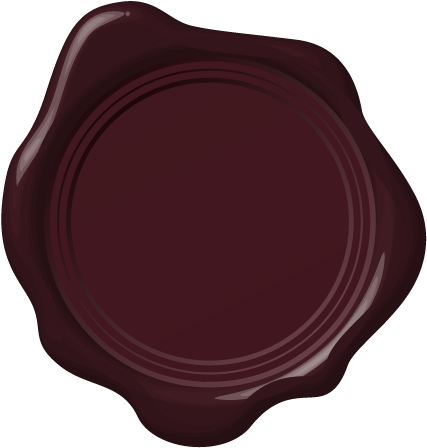 Chocolate Wax Seal - Circle (680x460), Png Download