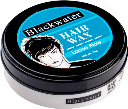 Black Water Hair Wax (500x500), Png Download