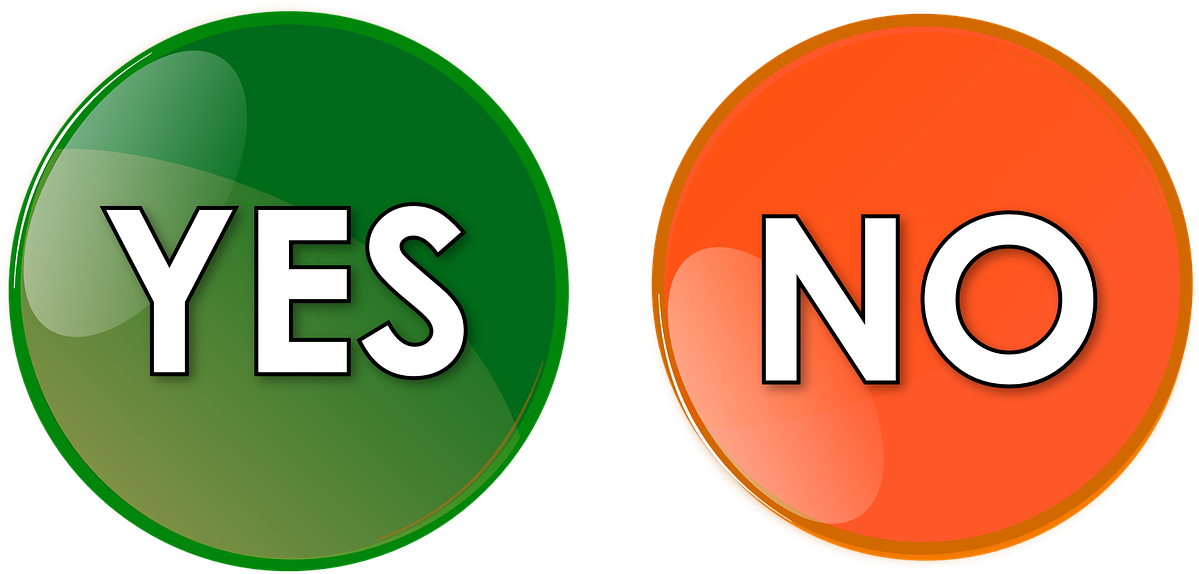 Yes No - Yes No Button Png (960x477), Png Download