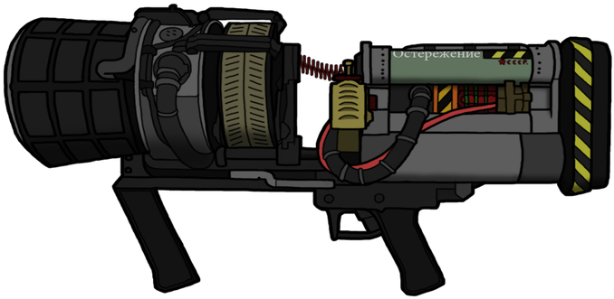 28 Collection Of Thunder Gun Drawing - Thunder Gun B 3 (690x350), Png Download
