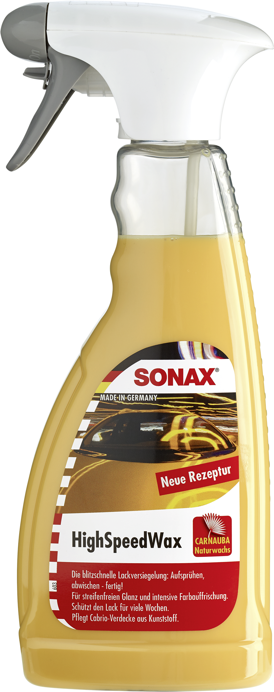 Sonax High Speed Wax (980x2362), Png Download