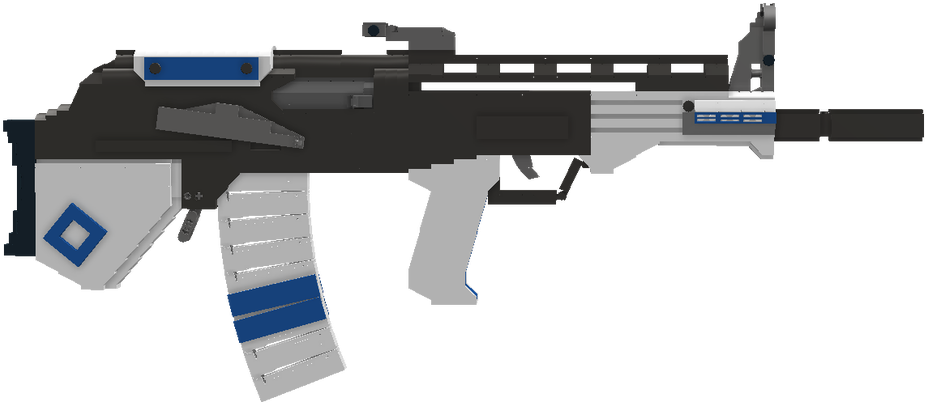 Pause - Assault Rifle (1100x441), Png Download