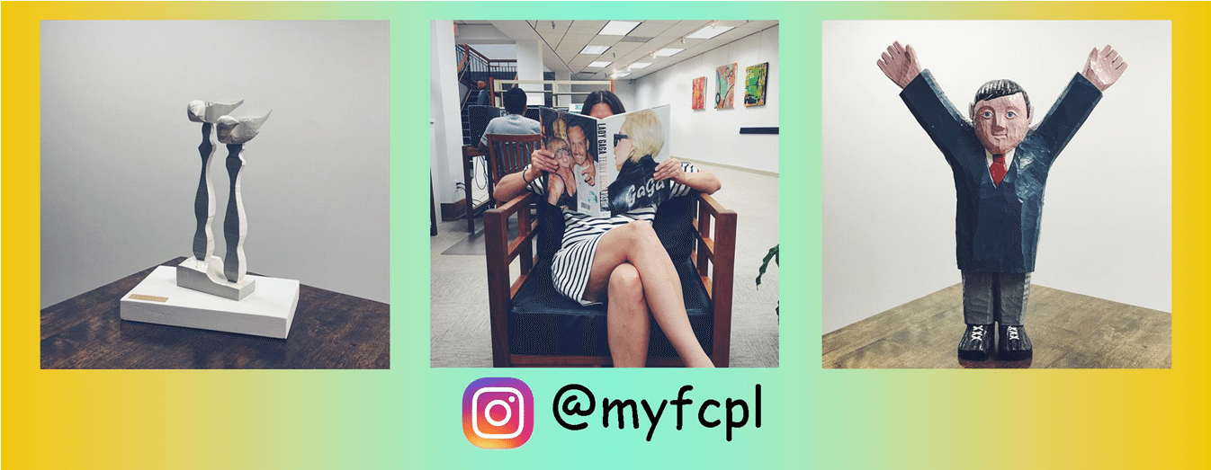 Follow Us On Instagram - Frankfort Community Public Library (1418x597), Png Download