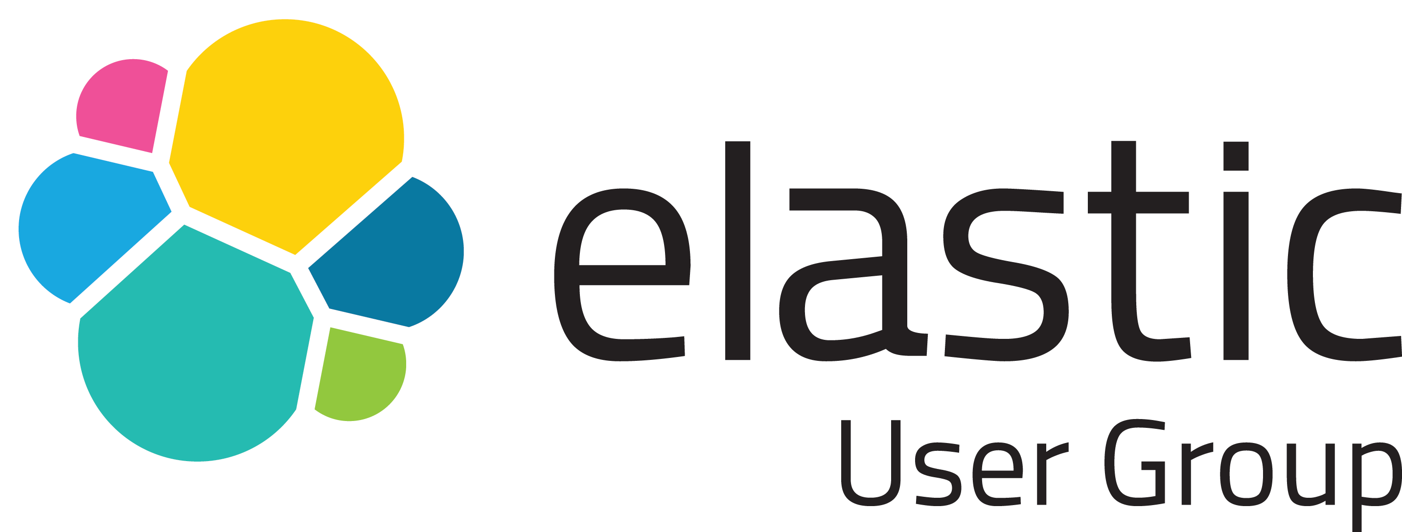 User Group Logo - Elastic Logo Png (2865x1088), Png Download