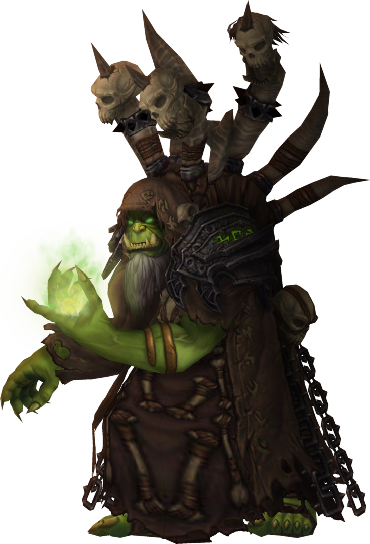 Gul'dan Warcraft Game, Blizzard Hearthstone, Starcraft, (737x1084), Png Download