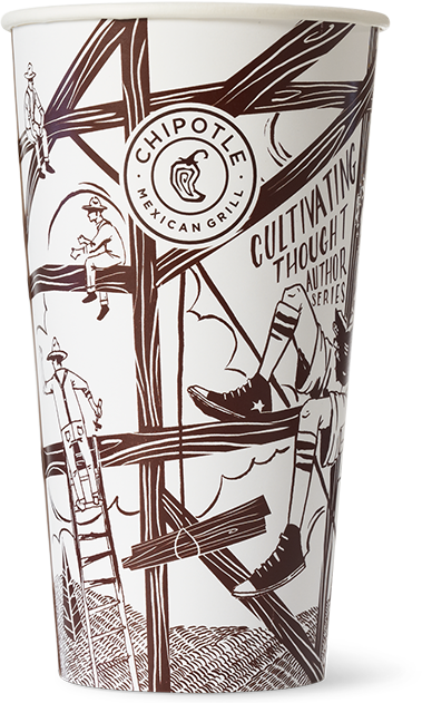 The Cultivating Thought Author Series - Chipotle Mexican Grill (379x631), Png Download