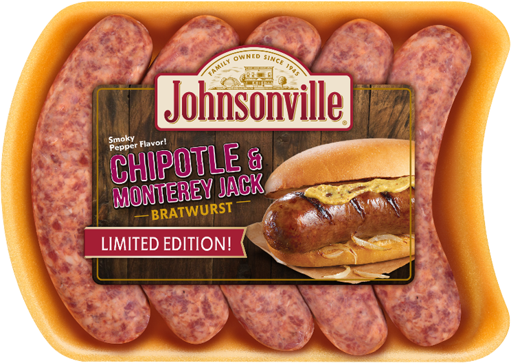 Product Image - Johnsonville Buffalo Bleu Brats (800x576), Png Download