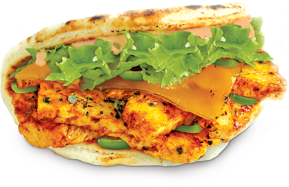 Chipotle Chicken - Quiznos Sammies (1042x1046), Png Download