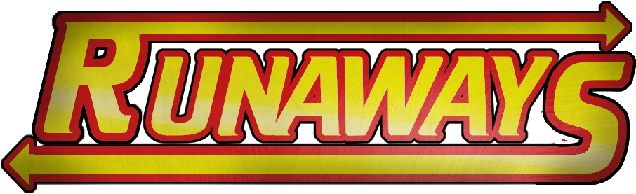 Marvel Runaways Hulu Logo - Marvels The Runaways Logo Png (1164x600), Png Download
