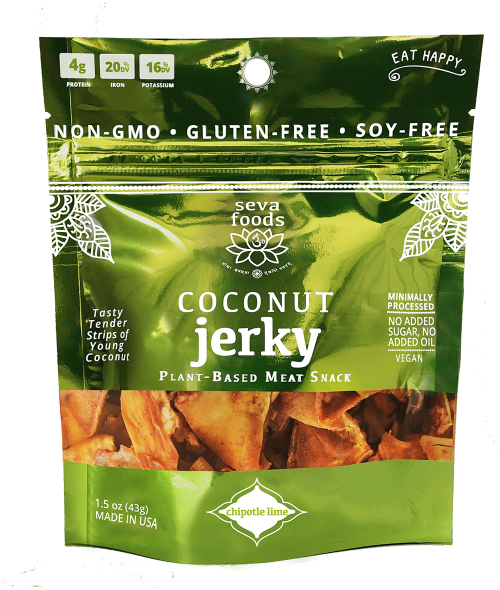 Chipotle Lime Coconut Jerky - Gluten-free Diet (500x597), Png Download