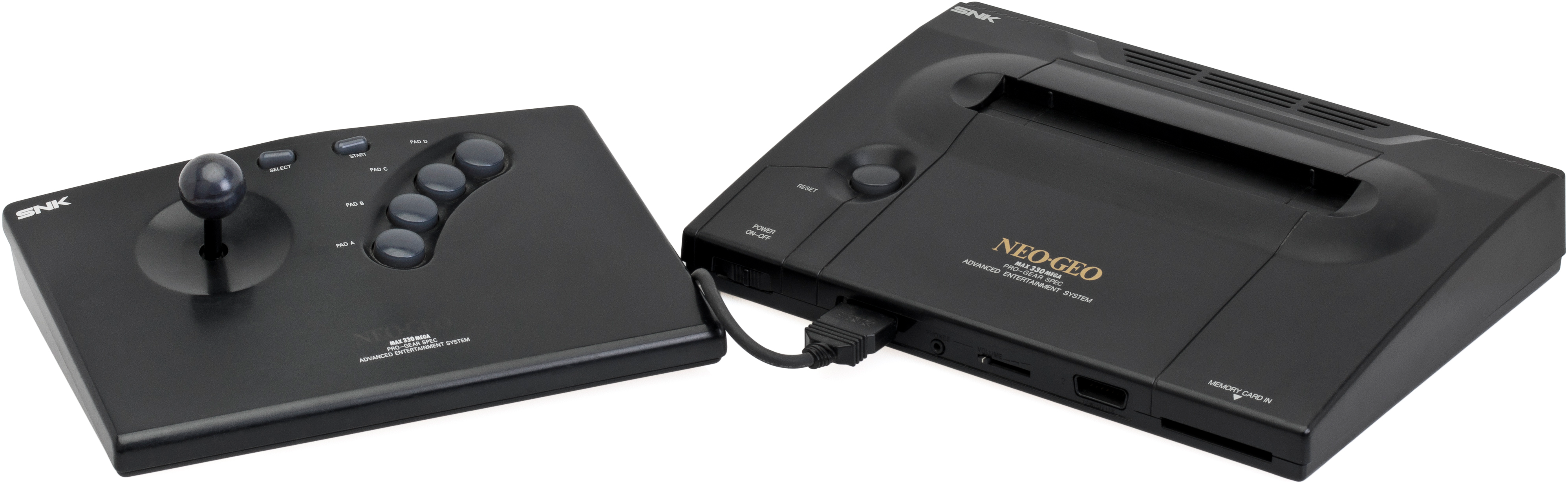 Neo Geo Aes Console - Neo Geo Aes (4060x1340), Png Download