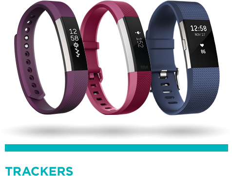 And Reach Your Goals With The Fitbit App - Fitbit Charge 2 Et Garmin Vivo Smart (478x410), Png Download