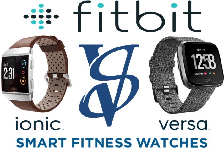 Fitbit Ionic Vs Fitbit Versa - Fitbit Ionic Fitbit Versa (726x475), Png Download
