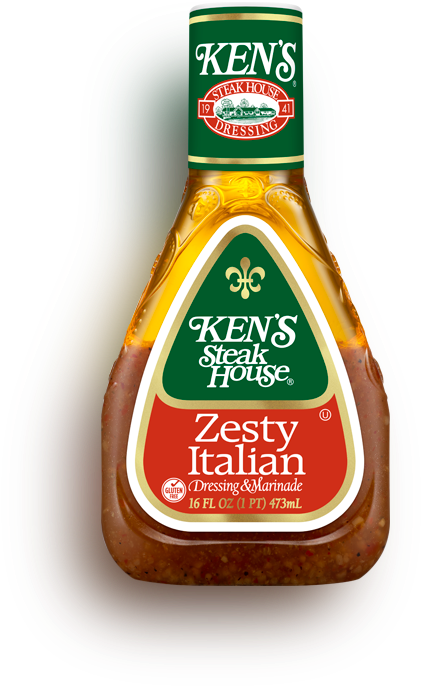 Zesty Italian Chicken Quesadillas - Kens Steak House Dressing, Balsamic With Honey - 16 (530x736), Png Download
