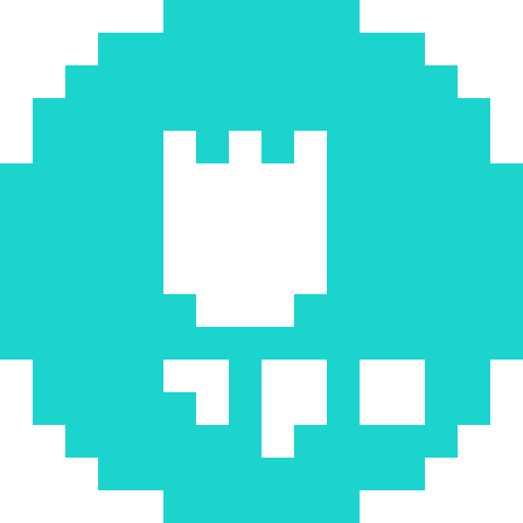 Upc Logo - Pixelated Coin (480x480), Png Download