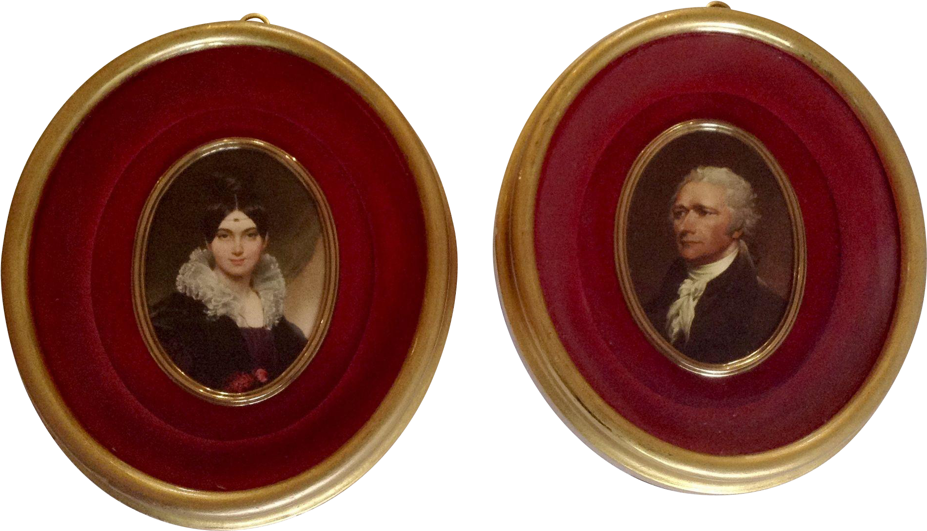 Alexander Hamilton And Marie Daffinger, Ernest Donnelly - Lithography (1884x1884), Png Download