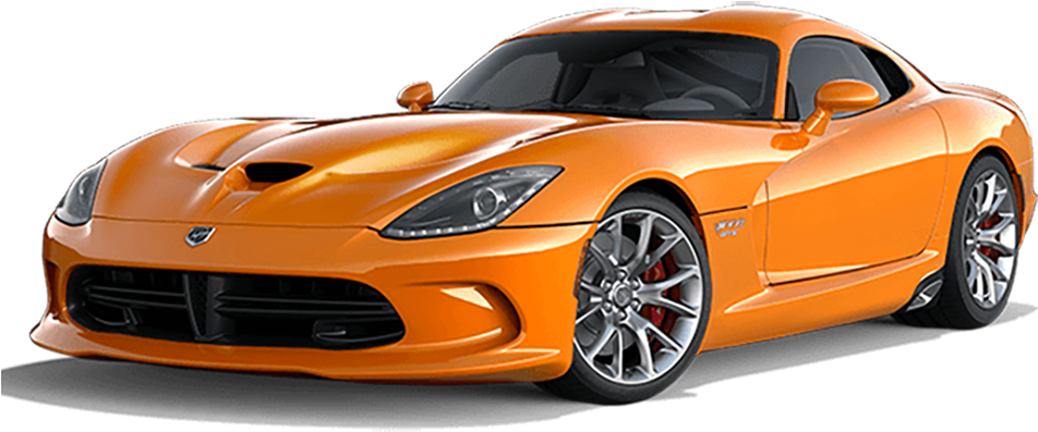 Dodge Viper Png Hd - Dodge Srt Viper Png (1000x491), Png Download