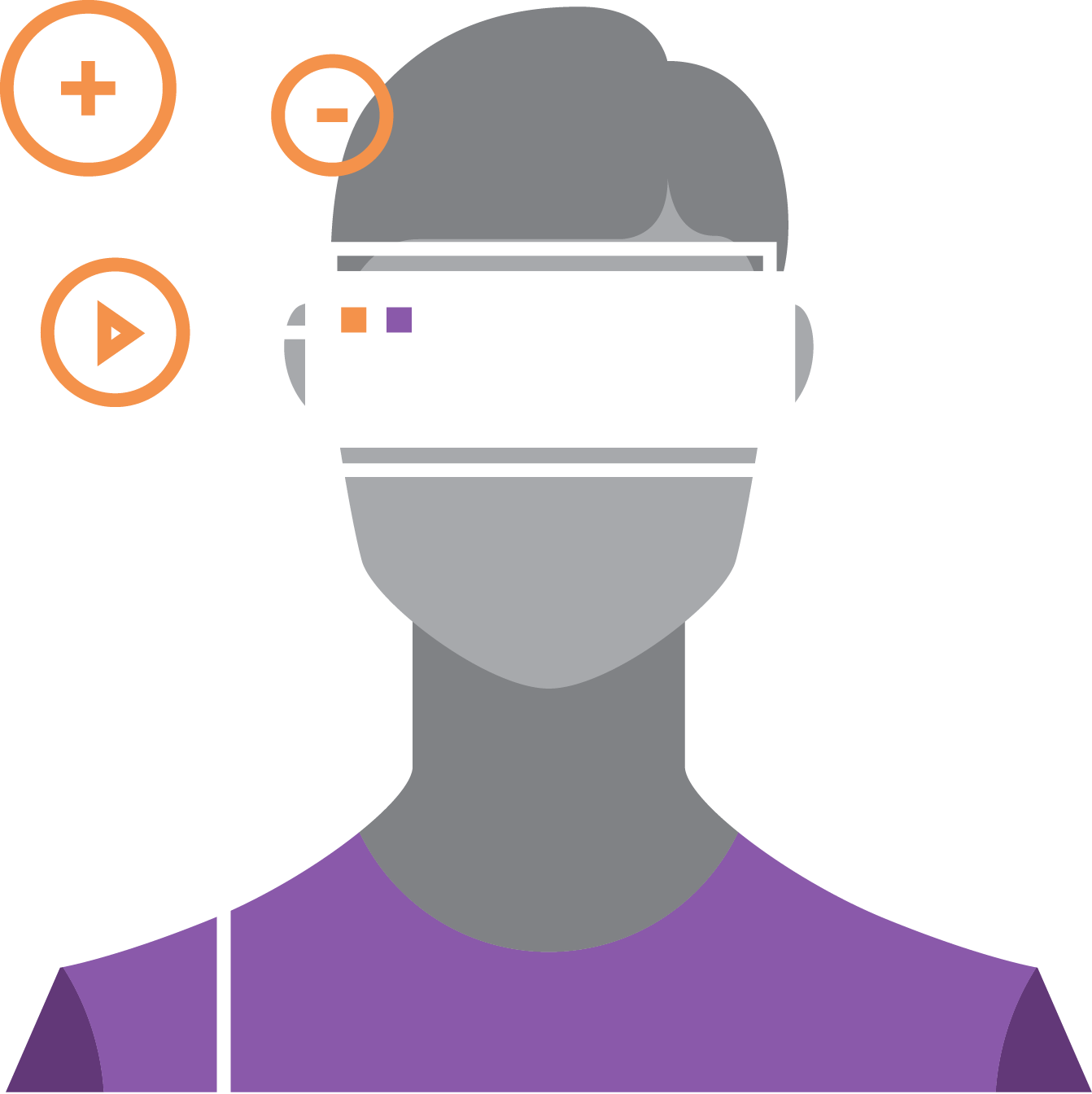 Virtual Reality - Immersive Technology Icon (1342x1344), Png Download