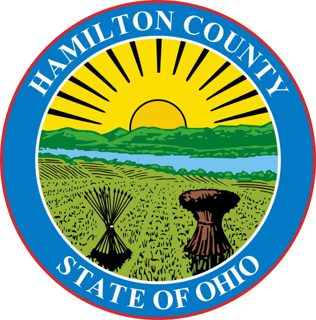 Seal Of Hamilton County - Hamilton County Seal (640x647), Png Download