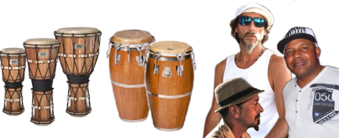 Percusión En Vivo En Talleres Afro / Rumba - Vamos A Celebrar: Lo Ultimo Para La Fiesta Latina (669x272), Png Download