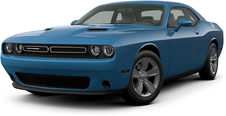 Coupe - 2018 Dodge Challenger Black (800x510), Png Download