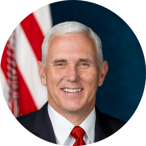 Mike Pence, - Presidente Dos Estados Unidos (500x500), Png Download