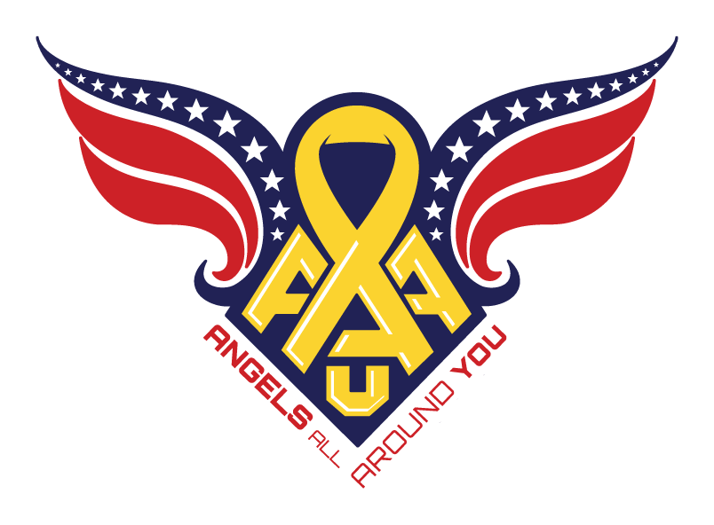 Angels All Around You Logo White3 - Emblem (864x648), Png Download