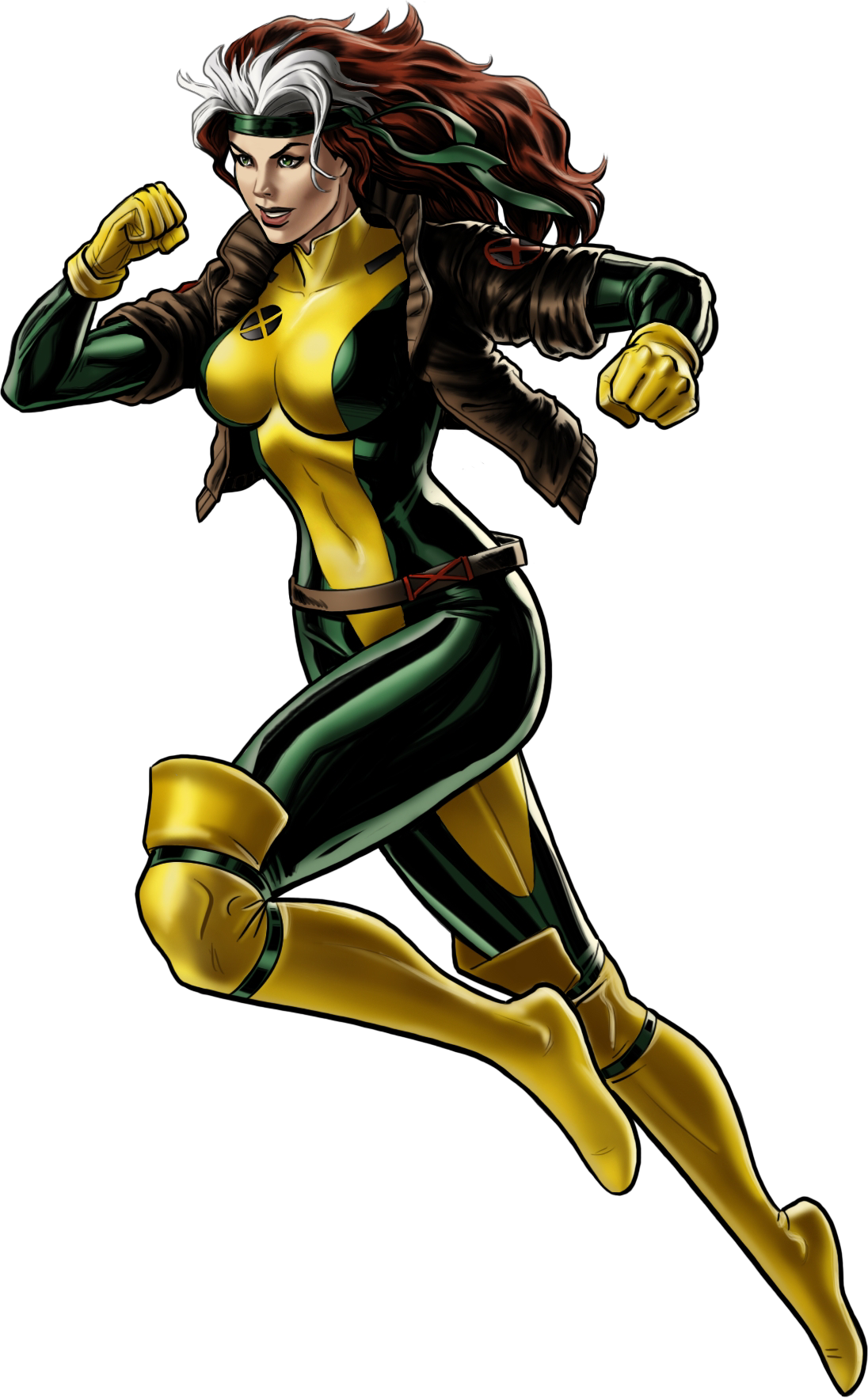 Rogue Right Portrait Art (1096x1766), Png Download