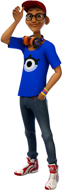 Nino Render - Miraculous Nino (208x613), Png Download