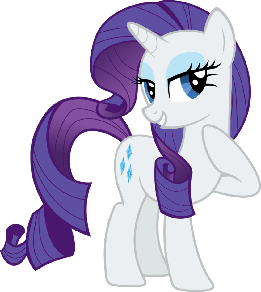 Rarity - My Little Pony Rarity (845x945), Png Download