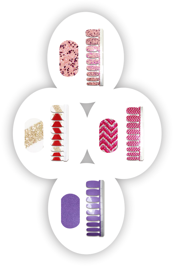 18 Long Lasting Double Ended Stretch To Fit Strips - Circle (679x1000), Png Download