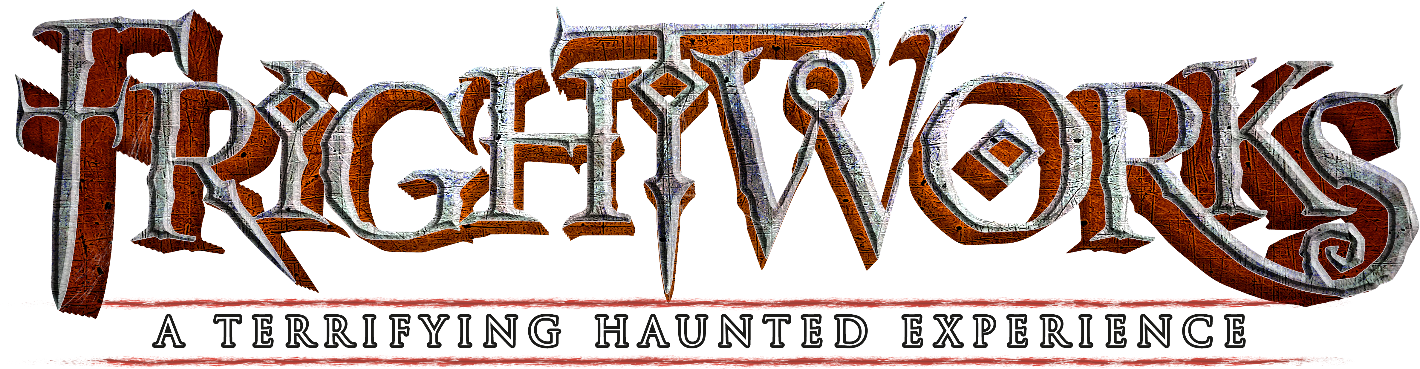 Frightworks - Calligraphy (4796x1515), Png Download