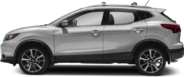 Sl 2018 Nissan Rogue Sport Suv Sl - 2018 Nissan Rogue Sport Silver (640x268), Png Download