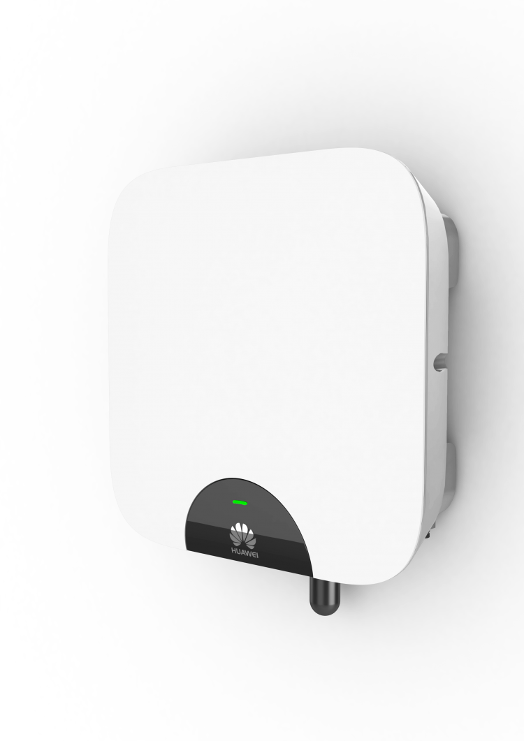 Huawei Has Teamed With Advanced Solar Monitoring And - Power Inverter (750x1061), Png Download