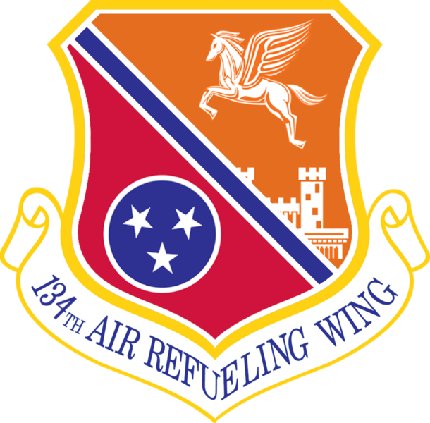 134th Air Refueling Wing, Tennessee Air National Guard - United States Air Forces In Europe - Air Forces Africa (610x600), Png Download