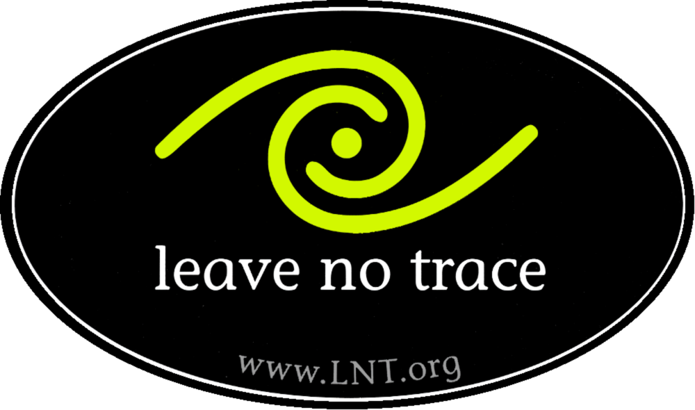 Leave No Trace Logo (1000x590), Png Download
