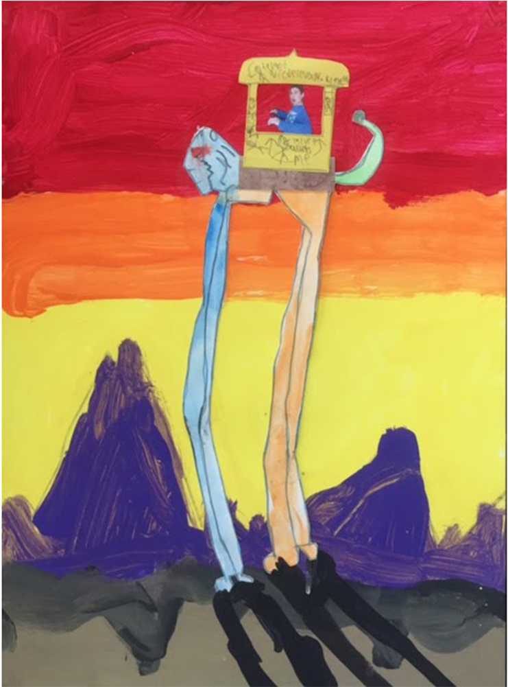 Dominic - Surrealism - Arianna - Surrealism - Pastel - Modern Art (1500x1000), Png Download