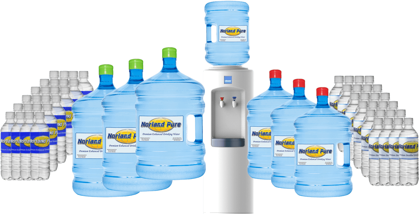 Lincoln's Own Bottled Water Company - Plastic Bottle (2048x989), Png Download