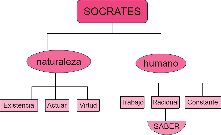 Untitled Socrates Naturaleza Humano Existencia Virtud - Diagram (918x562), Png Download