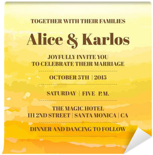 Wedding Vintage Invitation Card - Wedding Invitation (400x400), Png Download