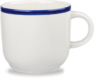 Picture Of Churchill Retro Blue Cup 3oz - Churchill Retro Blue Cup (415x415), Png Download