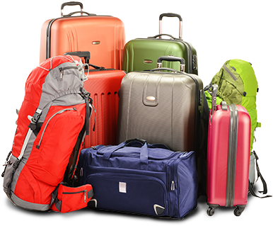 Bags Luggage (400x324), Png Download