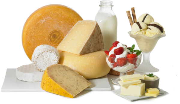 California Dairy Products - Dairy Products Png (600x346), Png Download