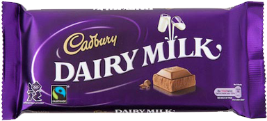 Cadbury Dairy Milk Bar - Fair Trade Chocolate Canada (396x396), Png Download