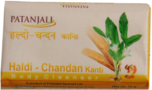 Patanjali Haldi Chandan Body Cleanser (600x780), Png Download