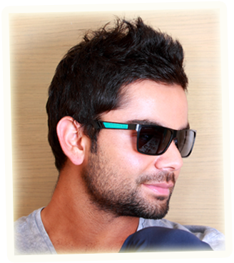 Virat Kohli Images Handsome & Cool Wallpaper And Background - Mohammad Shahzad And Virat Kohli (328x368), Png Download