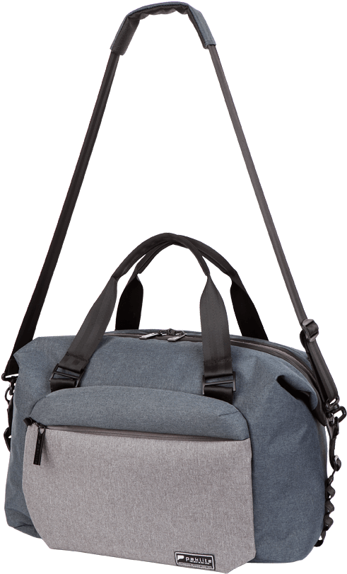 Soft Limelite O N As Bag Denim Grey Hero - Paklite Limelite 38cm Denim Grey Overnight Carry Bag (561x841), Png Download