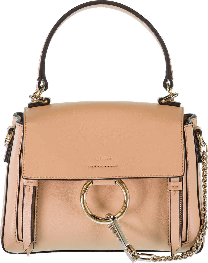 Faye Day Mini Double Carry Bag - Chloe Small Faye Day Bag Women's (960x1223), Png Download